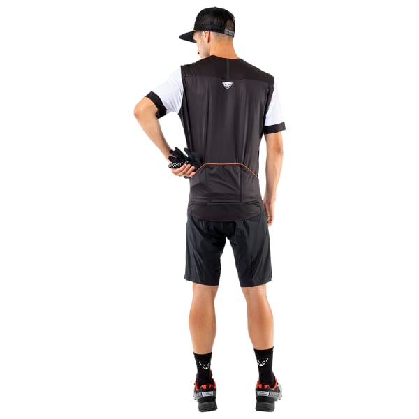 Maillot VTT DYNAFIT RIDE LIGHT FULL ZIP SHIRT M BLACK OUT/NIMBUS