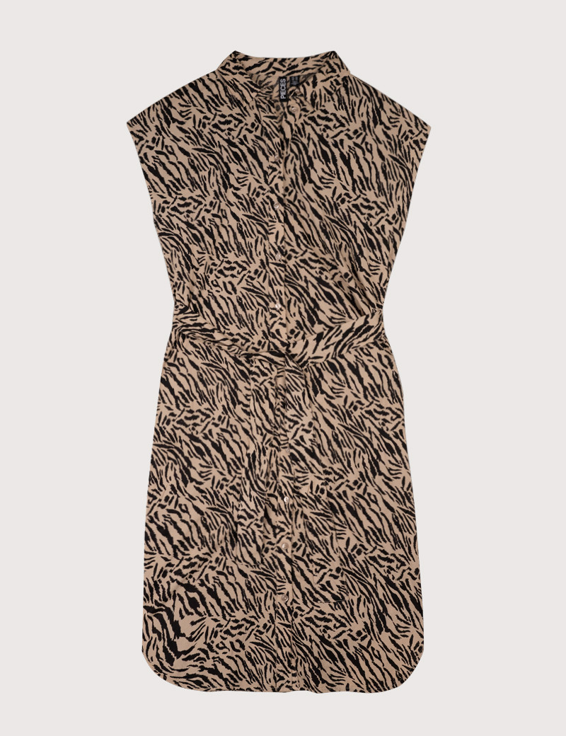PIECES ROBE CHEMISE NYA IMPRIMÉ ZÉBRÉ