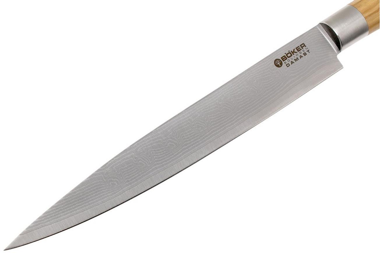 Böker Damast Olive 23 cm vleesmes - 130445DAM