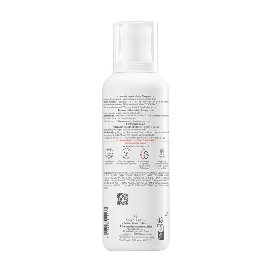 Xeracalm Bálsamo Relipidante - 400ml