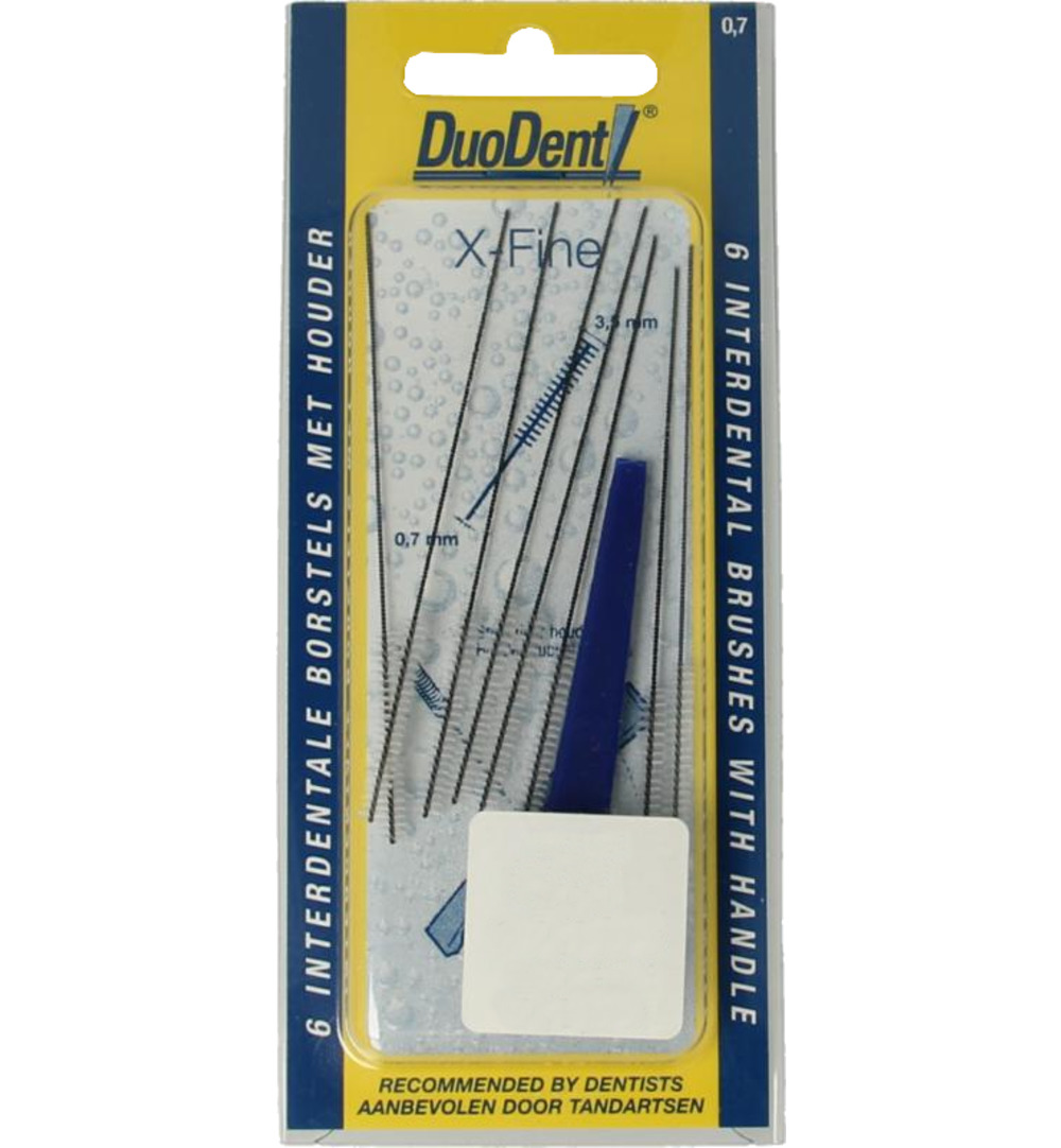 Duodent Duodent interdentale borstels x-fine (8 stuks)