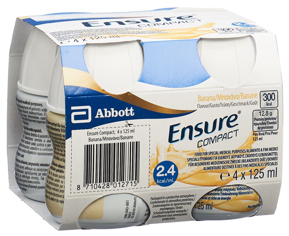 ENSURE Compact liq Banane Fl 125 ml