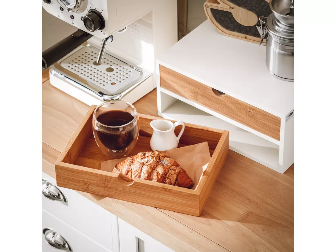 Boîte De Rangement À 2 Tiroirs Porte-capsules Nespresso Distributeur Boîte À Capsules, Frg180-wn