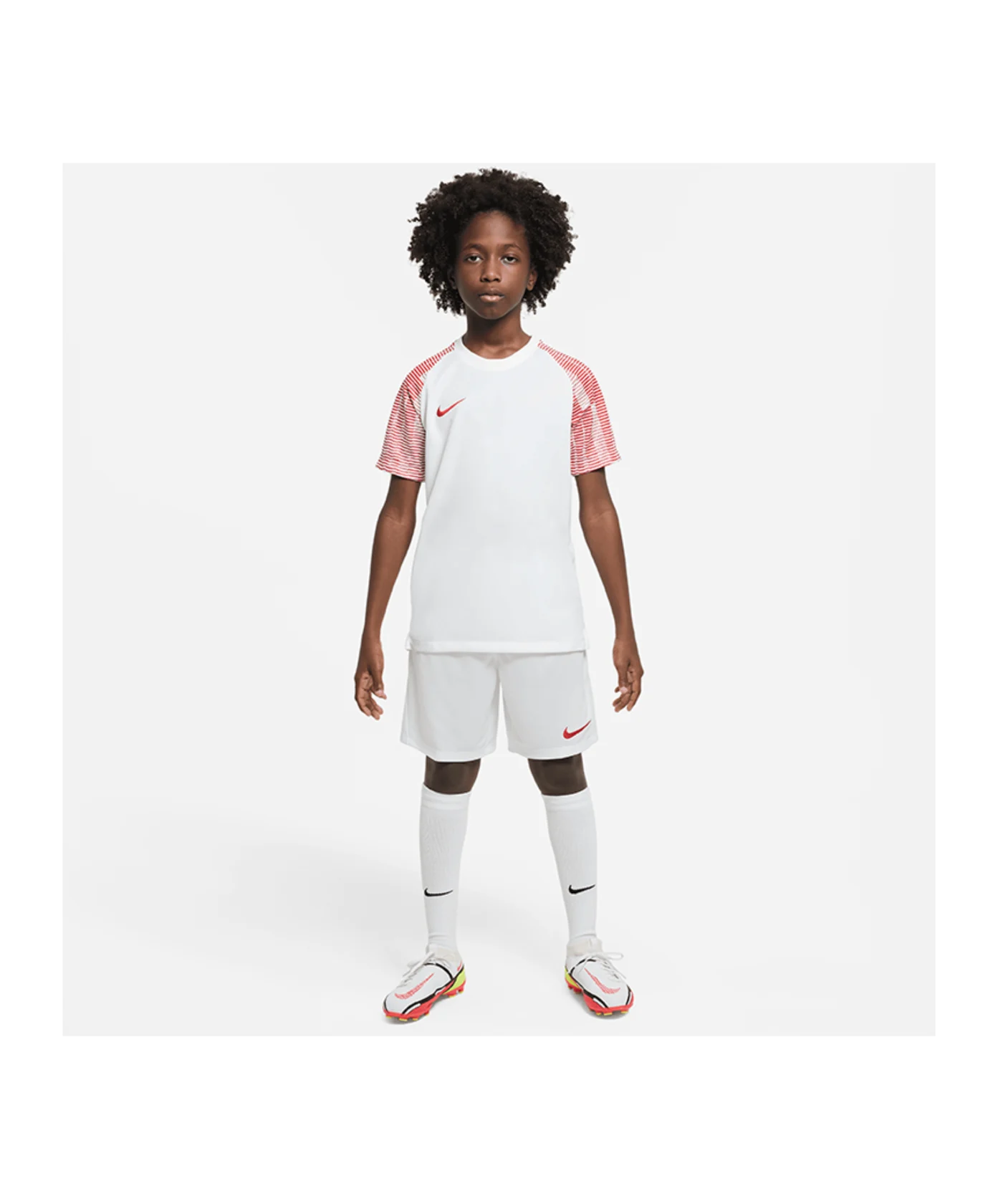 Nike Academy Trikot Kids Weiss Rot F100