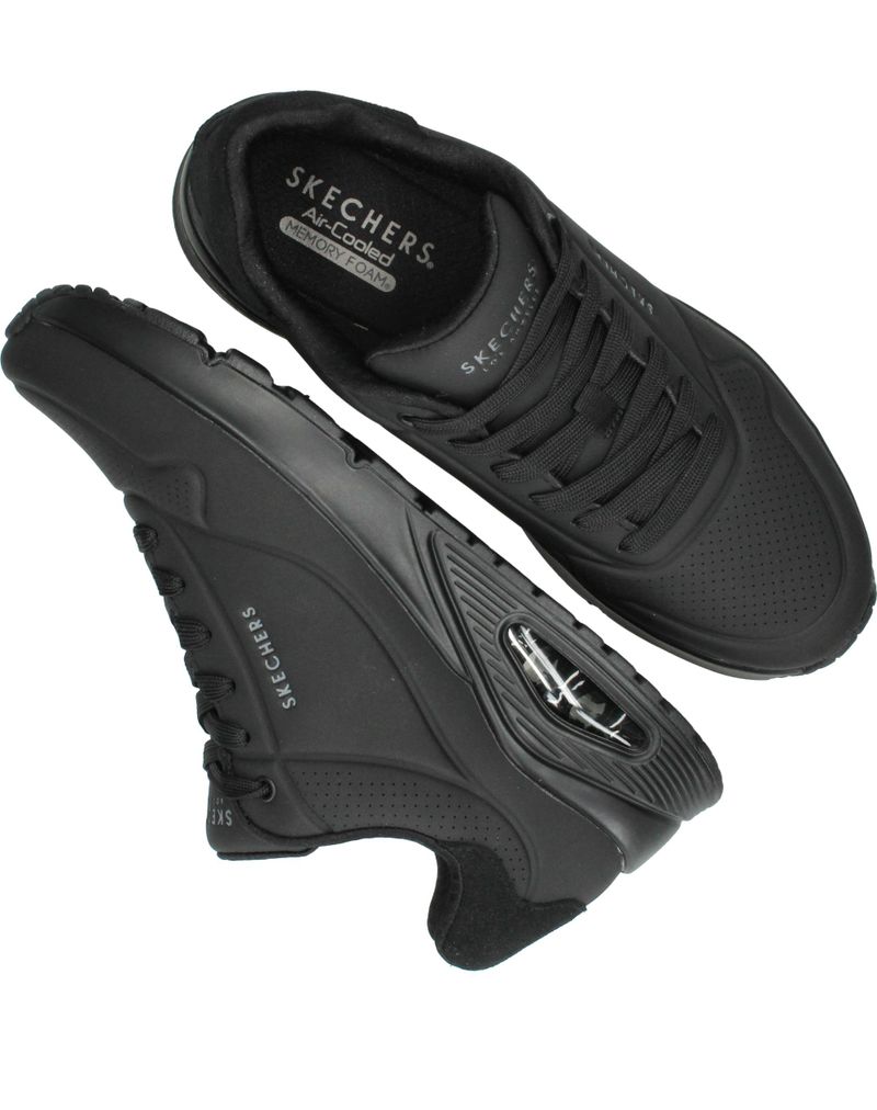 Skechers Uno Suited on air Sneakers Zwart Heren