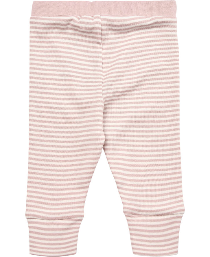 Magasin du Nord Collection Petit baby pants - Organic Adobe rose / star white stripe