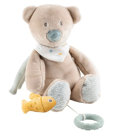 Romeo, Jules et Sally Peluche Musicale   Jules l'ours        30 cm   de               Nattou