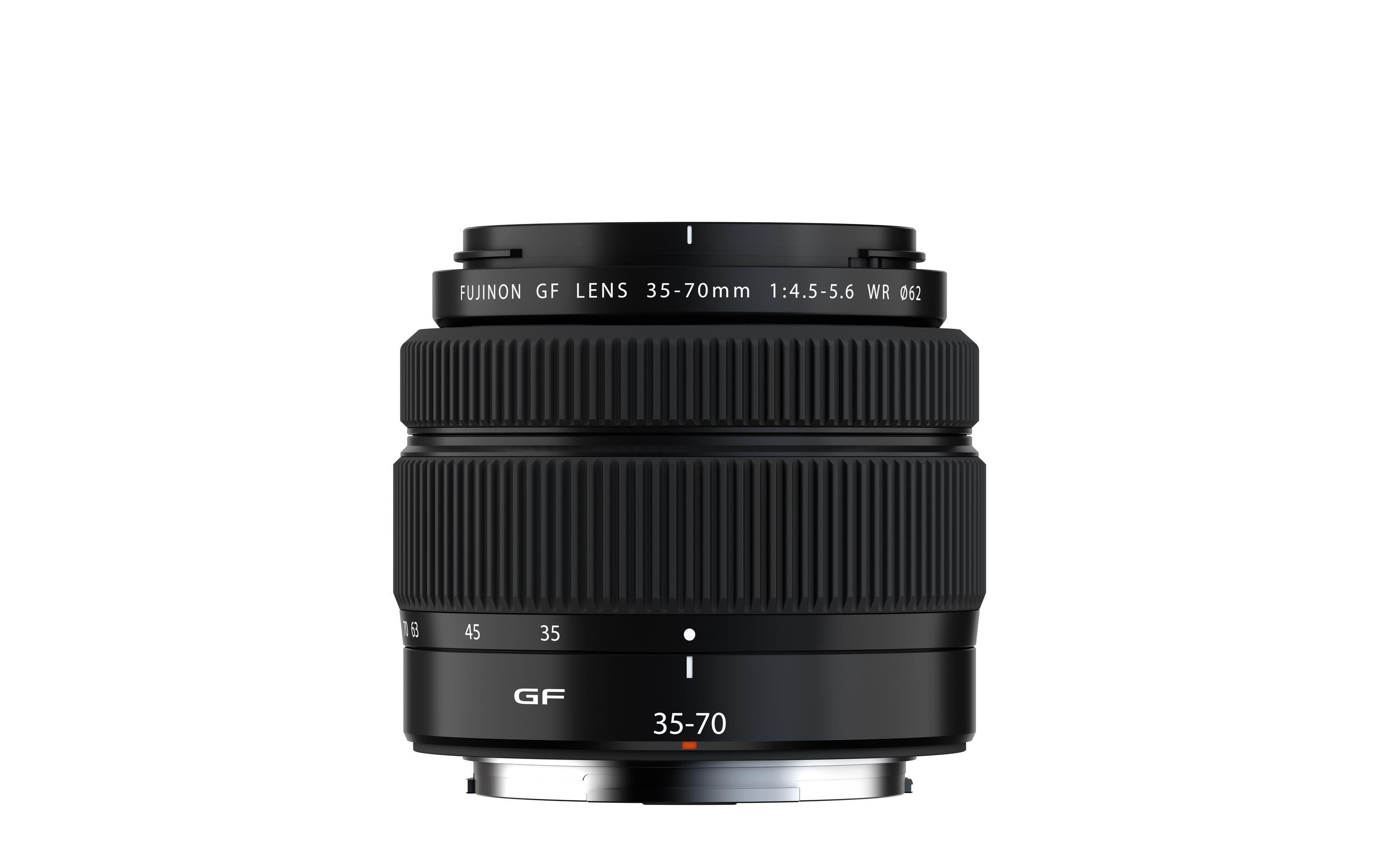 Zoomobjektiv FUJINON GF 35-70mm F4.5-5.6 WR – G-Mount<br>Leichtes und handliches Zoom-Objektiv für Systemkameras der FUJIFILM GFX Serie