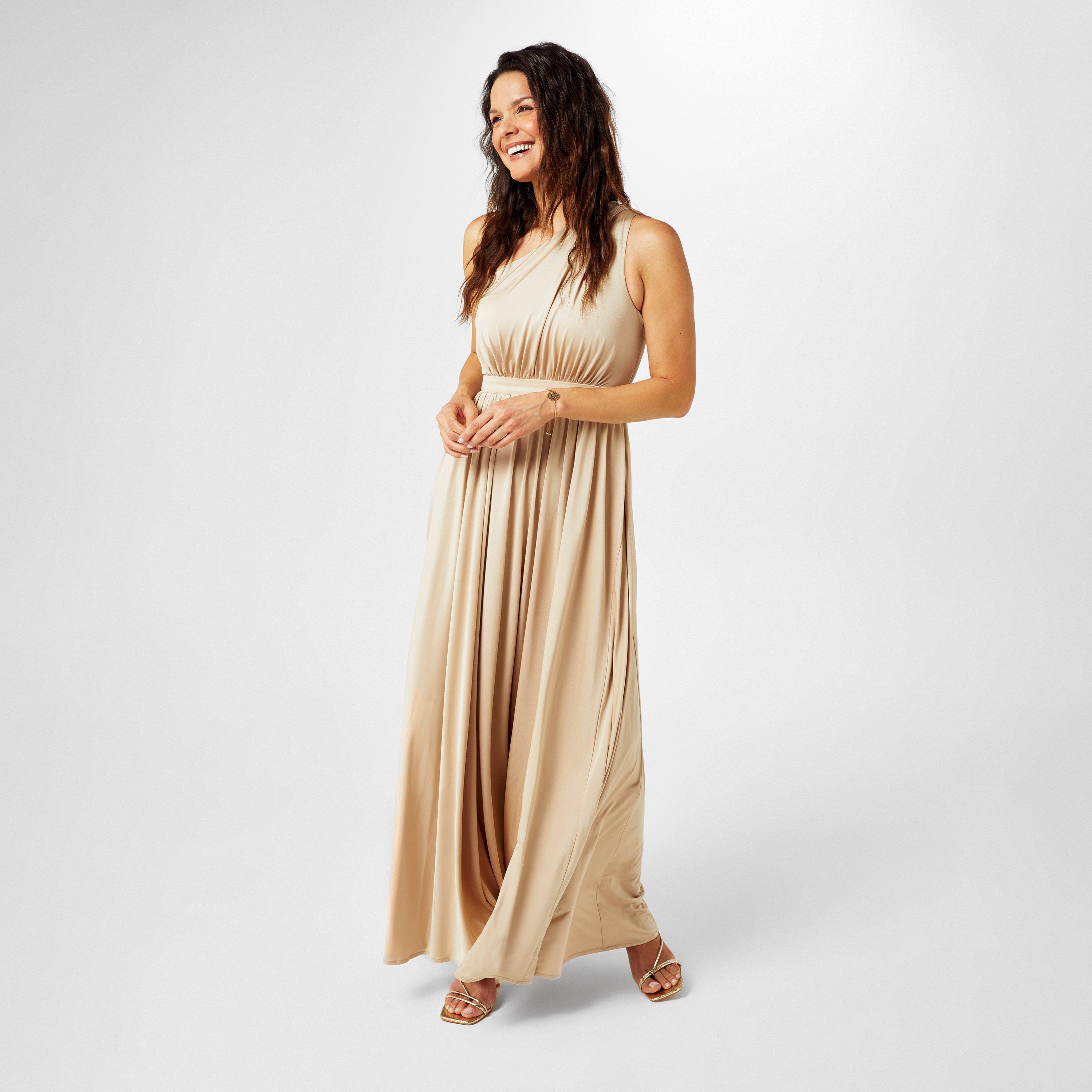 Biba One Shoulder Maxi Dress