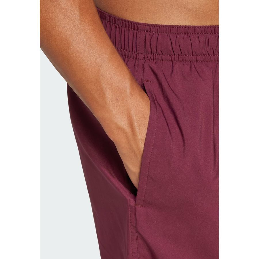 Adidas Short de bain uni de longueur classique CLX