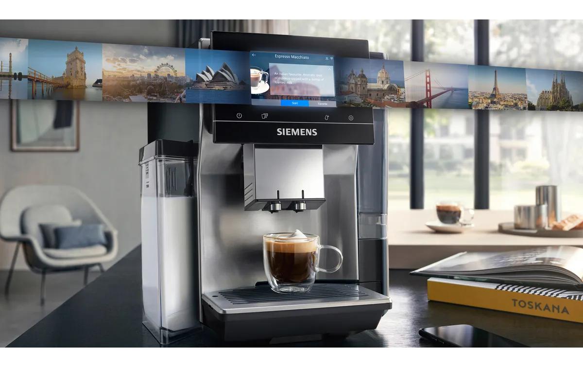 Kaffeevollautomat EQ700 integral TQ717D03 Edelstahl<br>Vollautomat für die Zubereitung verschiedener Spezialitäten