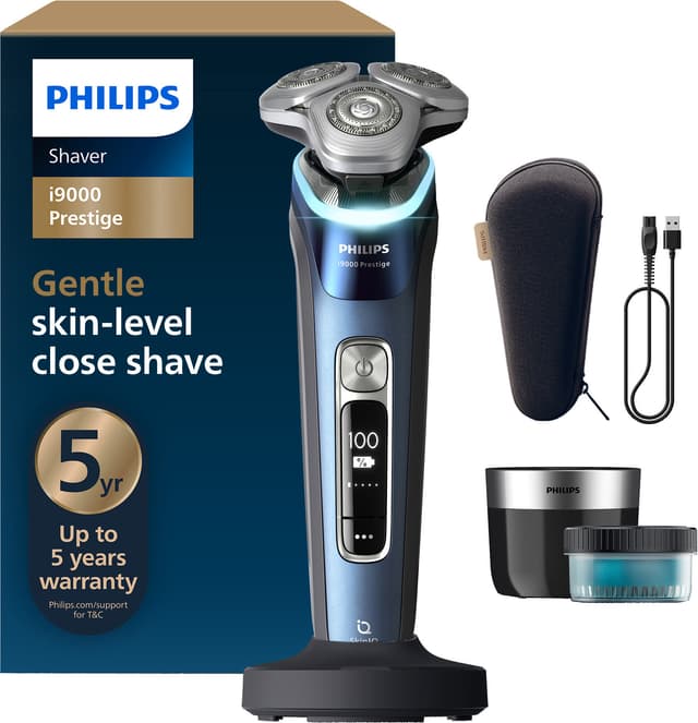 Philips i9000 Prestige barbermaskine XP9201/30 (blå)