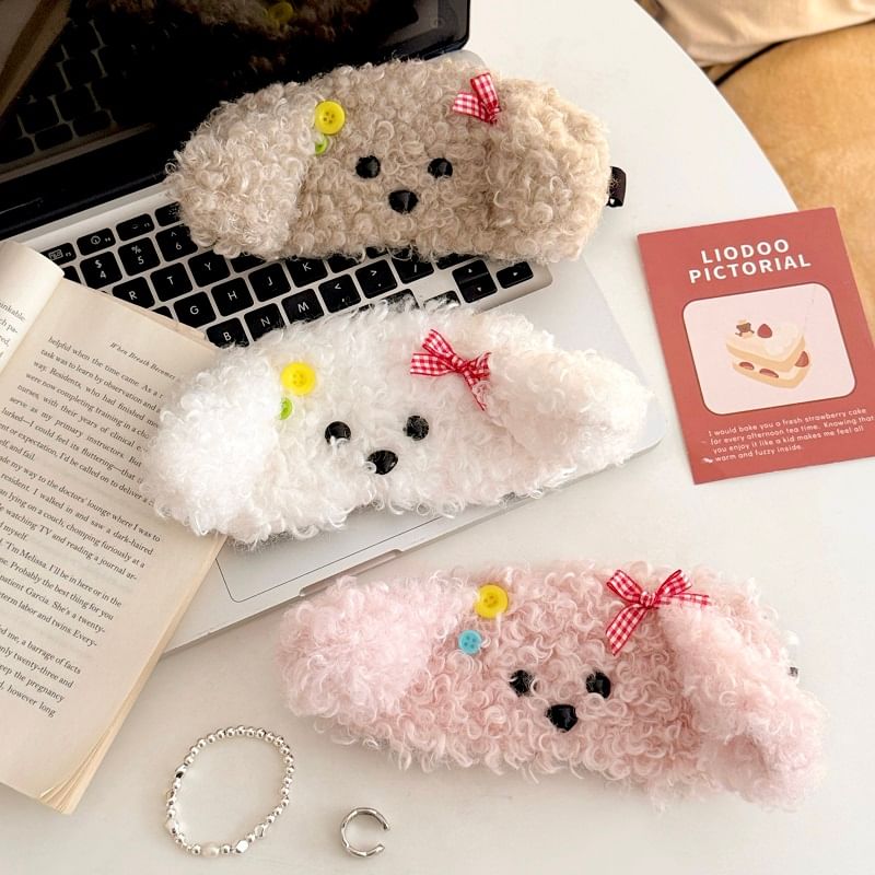 Yunikon - Honden Chenille Reisslaapmasker