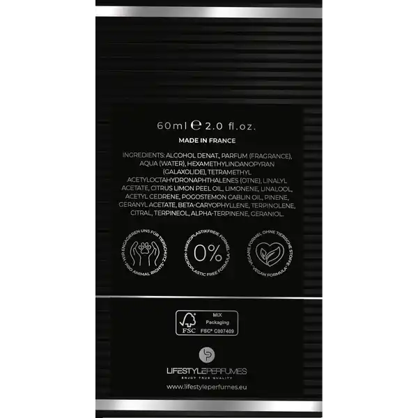 Homme Signature Steel, EdT 60 ml