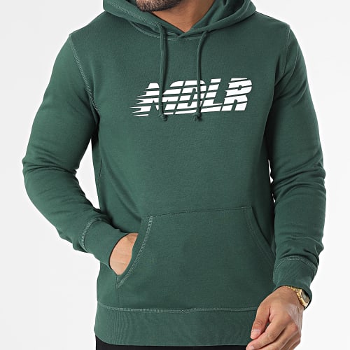 Sweat Capuche MDLR Vert Blanc