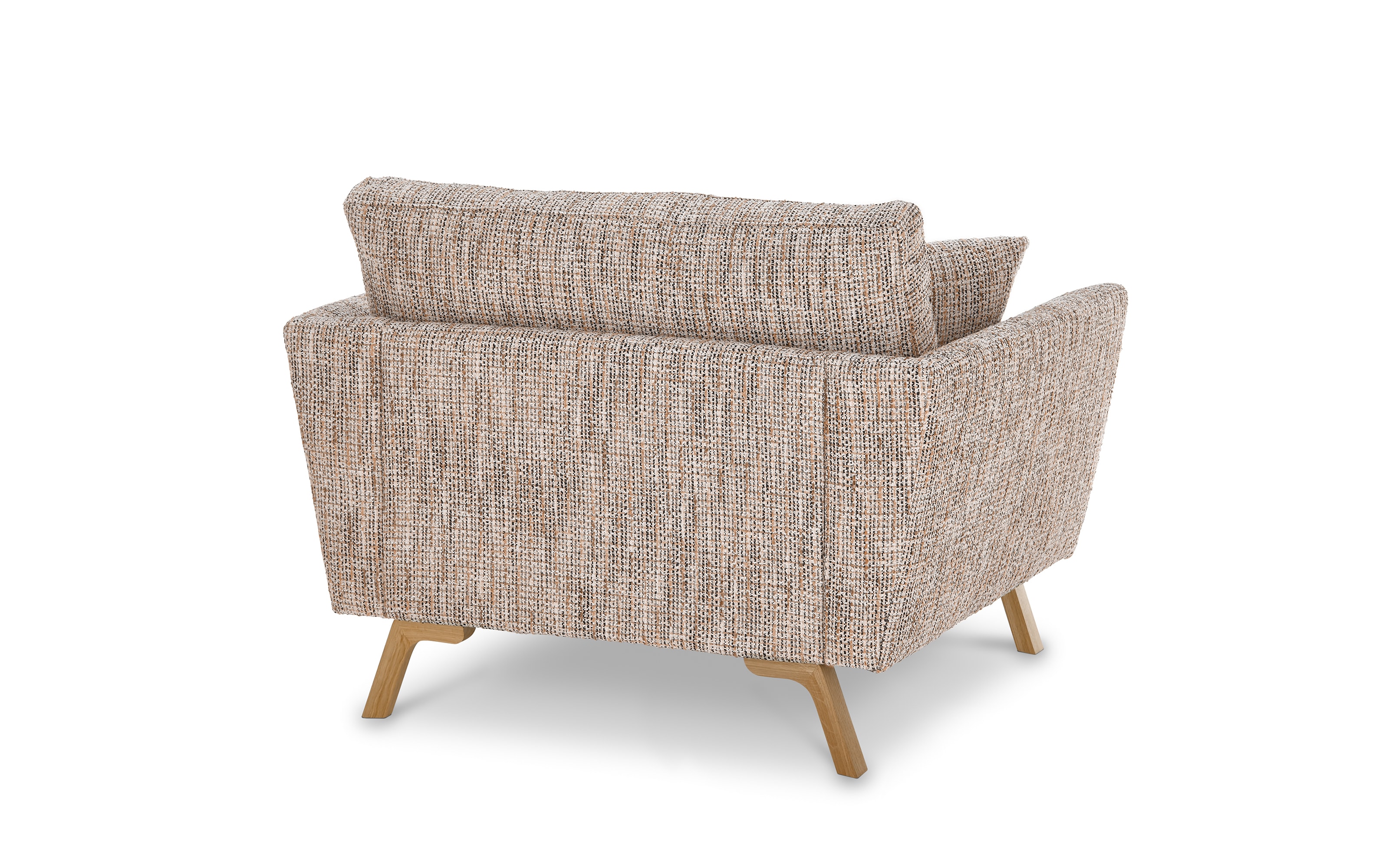 Sessel Detroit, natur, inkl. Kissen