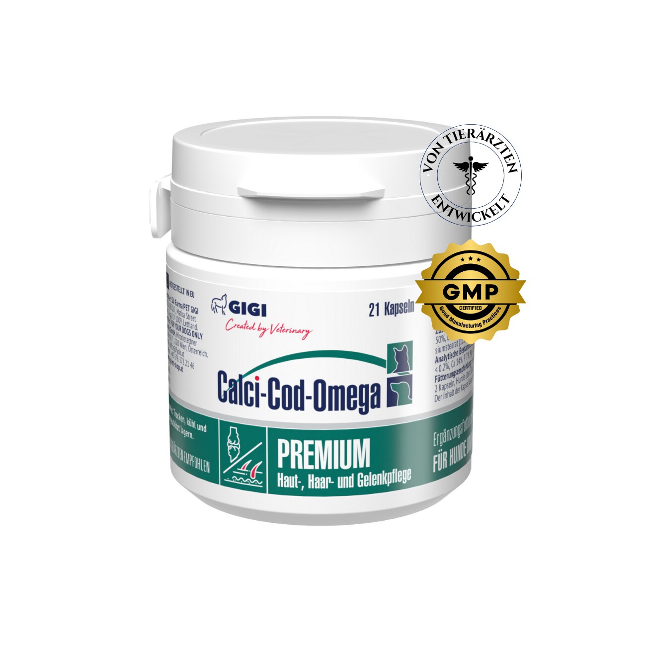 GIGI VET Calci-Cod-Omega 21 Stück