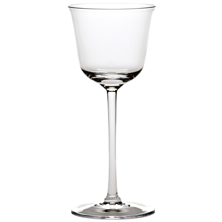 Serax Grace by Ann Demeulemeester witte wijnglazen set van 4 transparant