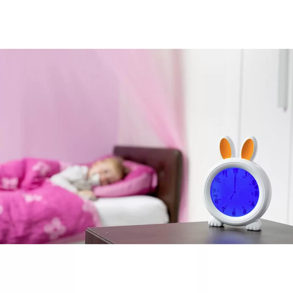 Baby Wecker ALECTO orange,weiss