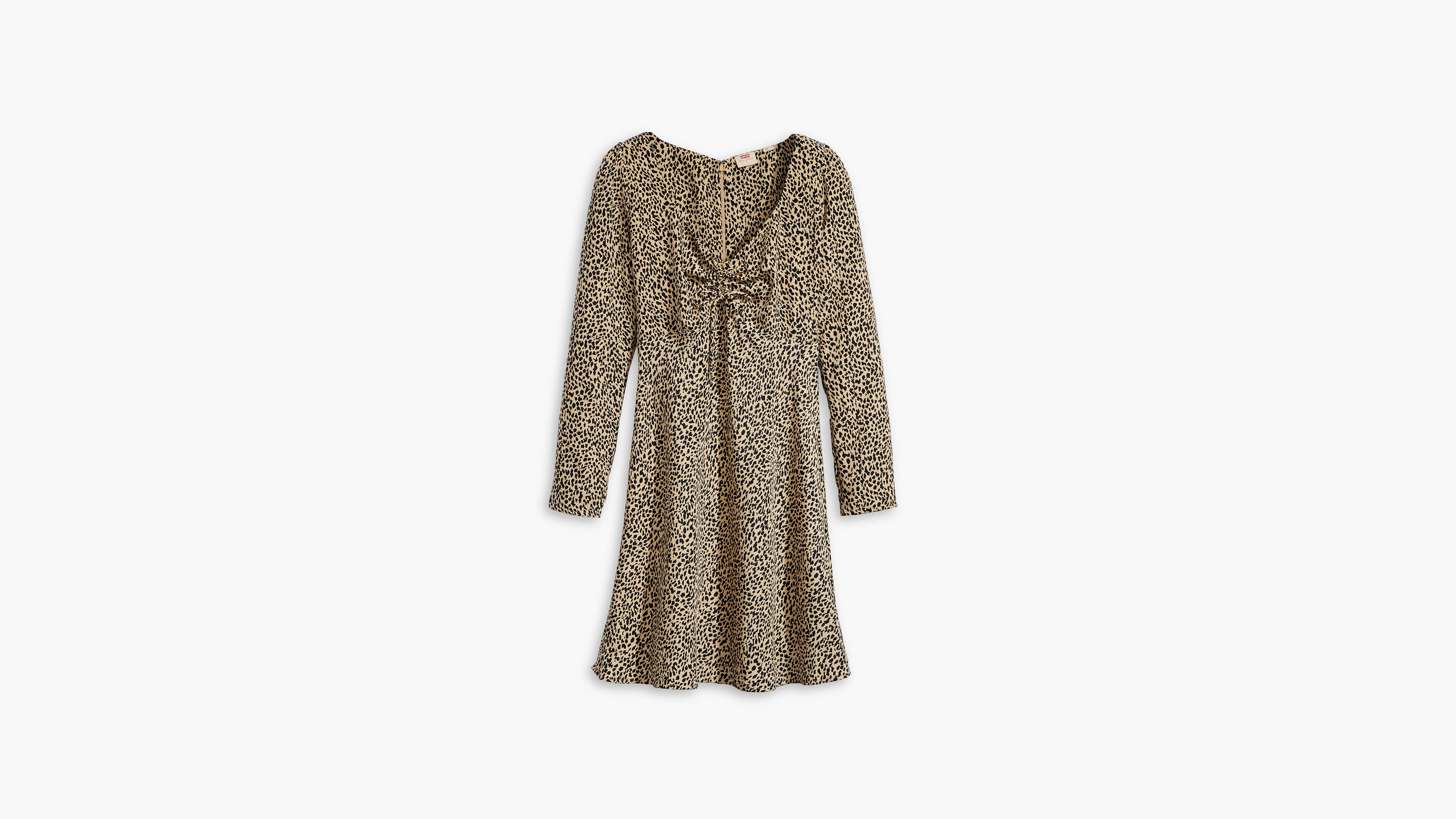 Robe courte Mana - Mosaic Animal Almond Buff - Neutral