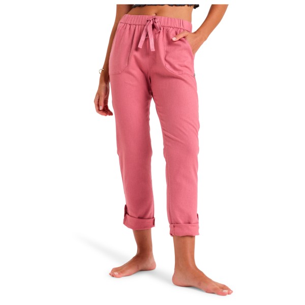 Roxy - Women's On The Seashore Linen Cargo Trousers - Pantalon de loisirs