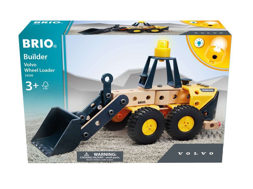 BRIO Spiel Builder Volvo Frontlader