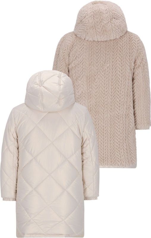 Like Flo - F507-5216 - Jas - Goud - Omkeerbaar - Meisjes