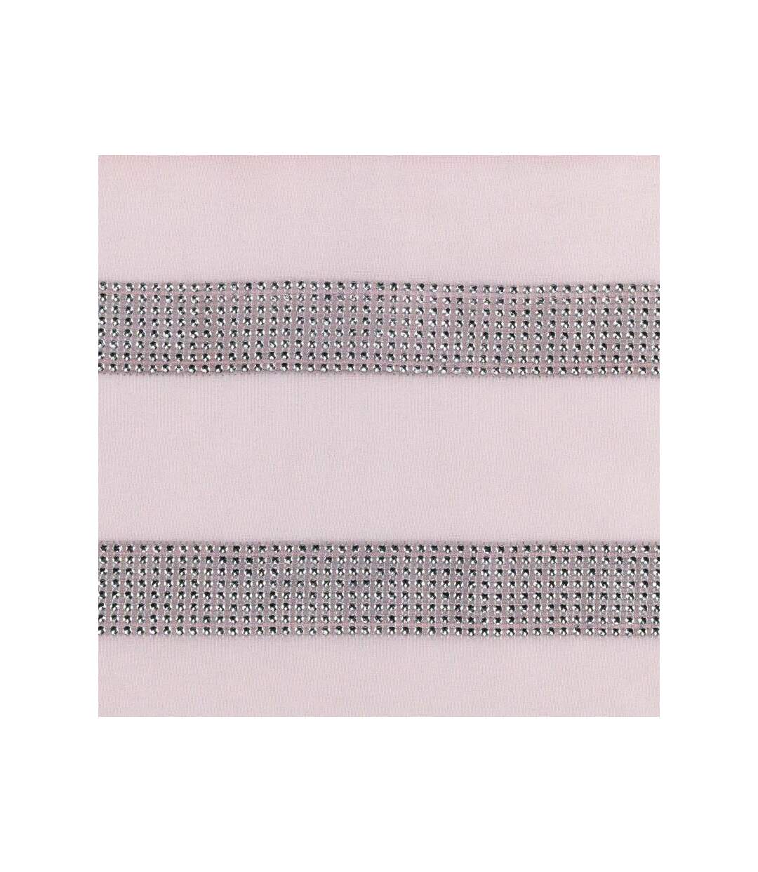 Rideau Voilage à Œillets Satinela 140x240cm Rose