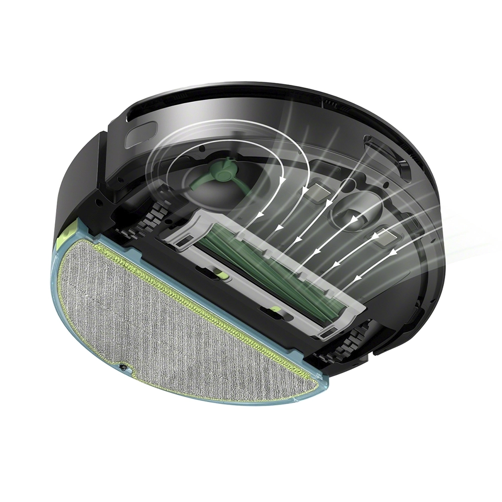 iRobot Roomba 205 DustCompactor Combo Saug- und Wischroboter schwarz