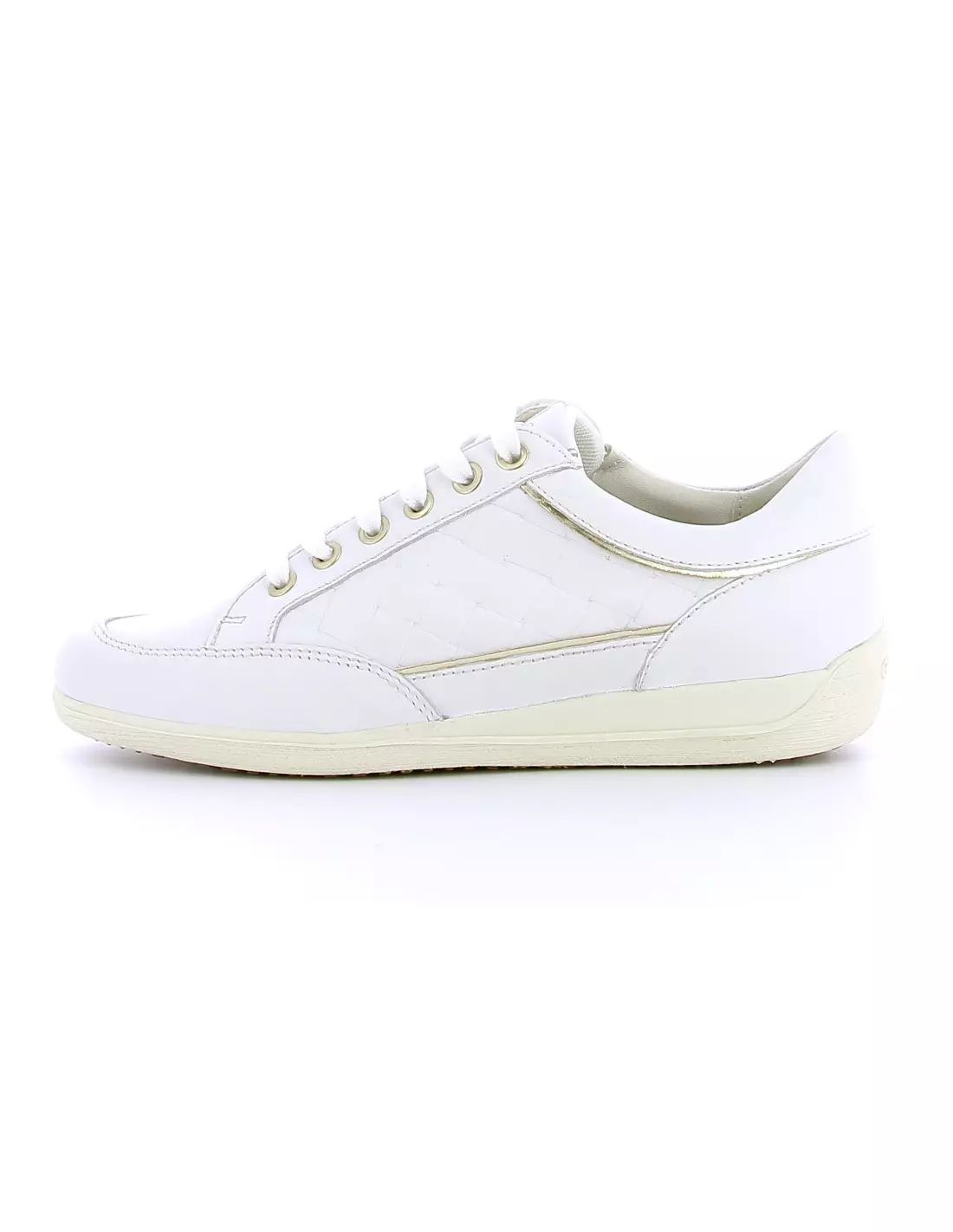 GEOX D3568A - Baskets WHITE