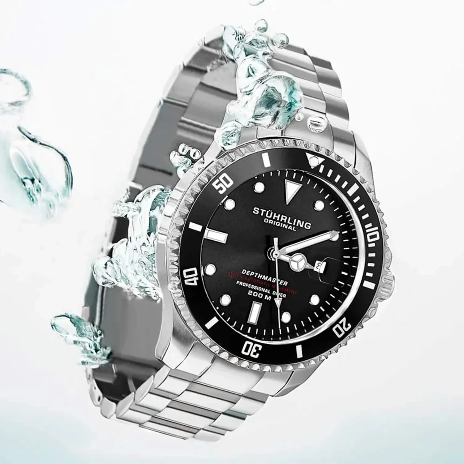 Stührling Swiss Movement Automatic Depthmaster 883.01
