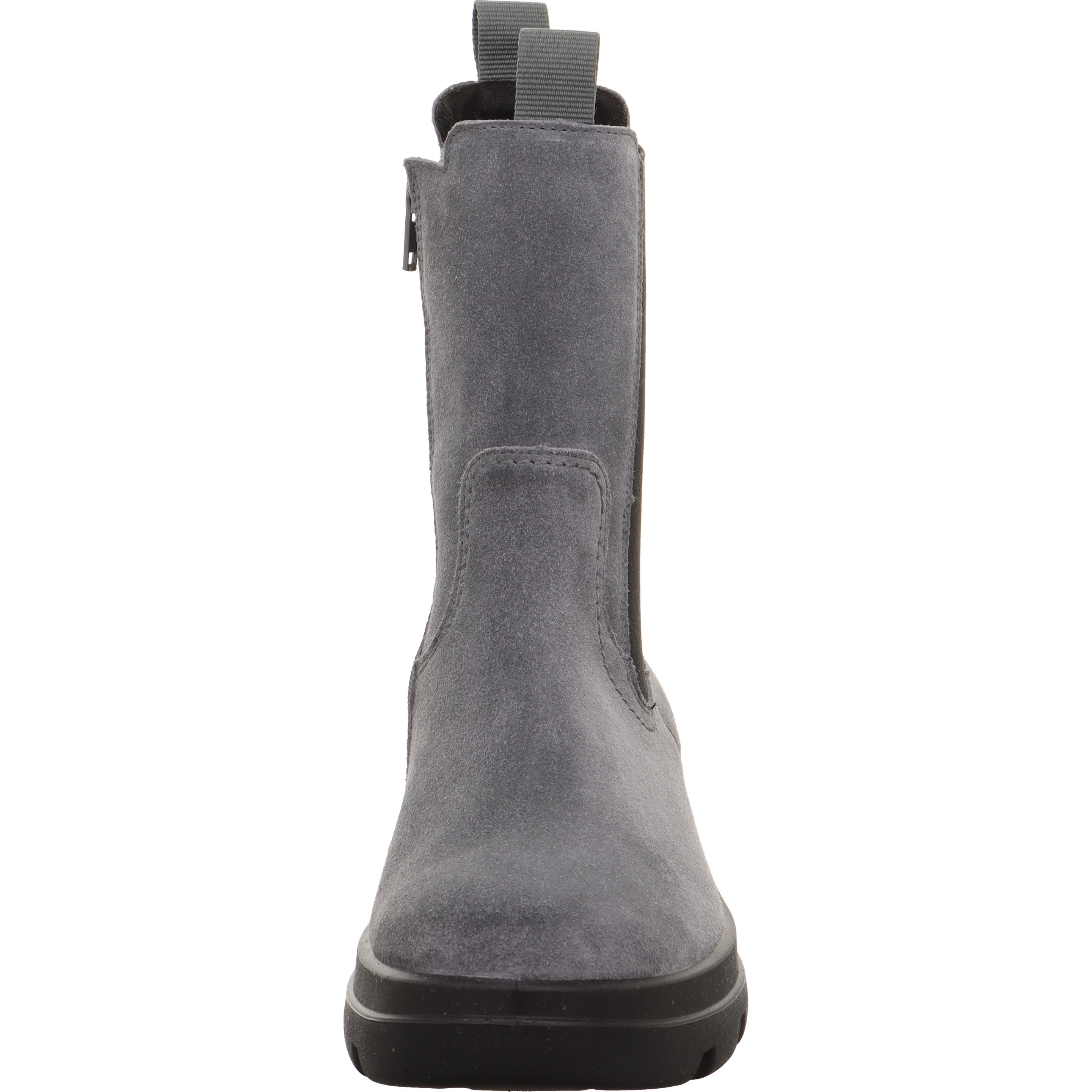 legero ANGELINA Damen  Chelsea Boots mit Reißverschluss - Farbe: Castlerock - Größe: 8.5