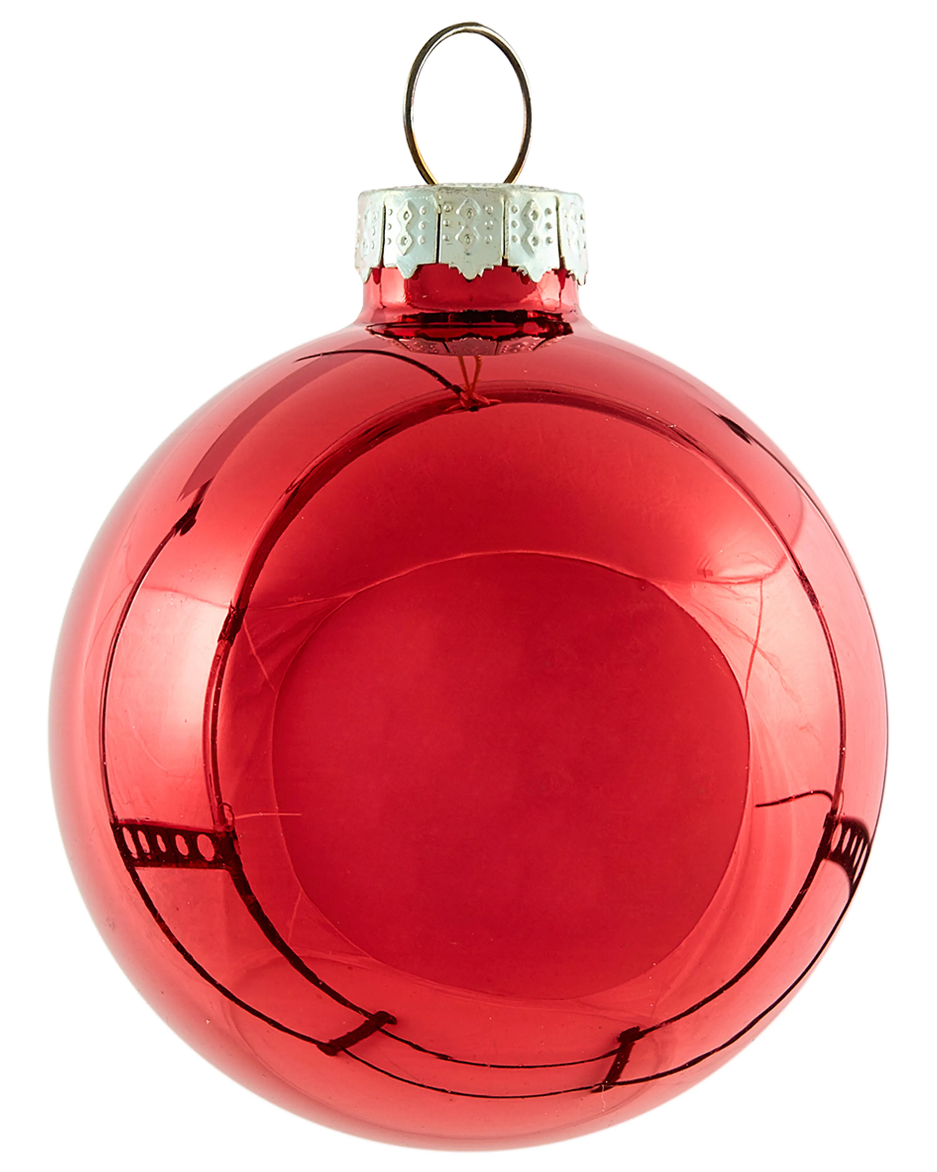 Set van 70 kerstballen TWINKLE Glas Rood/groen