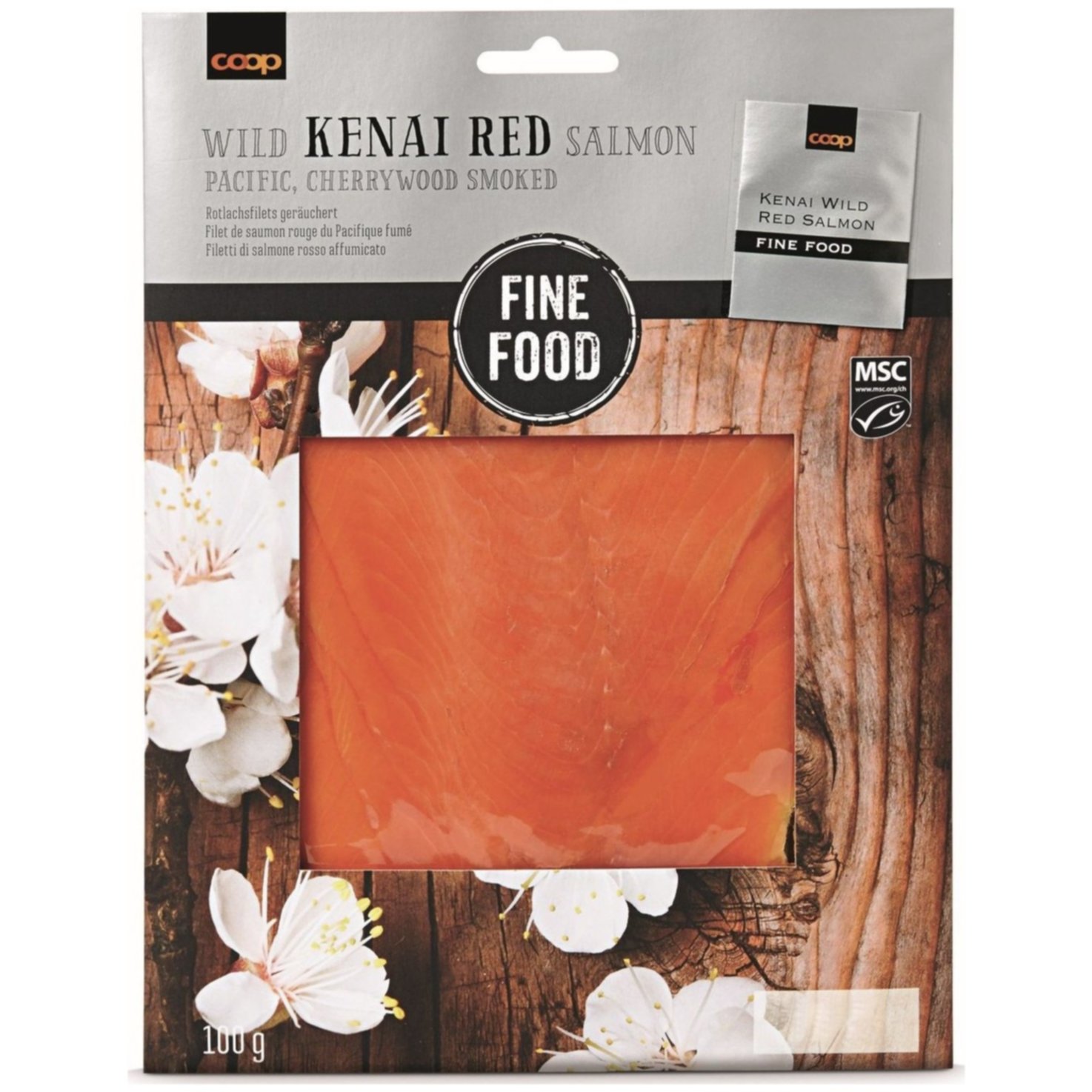 Fine Food Kenai Wild Red Salmon MSC