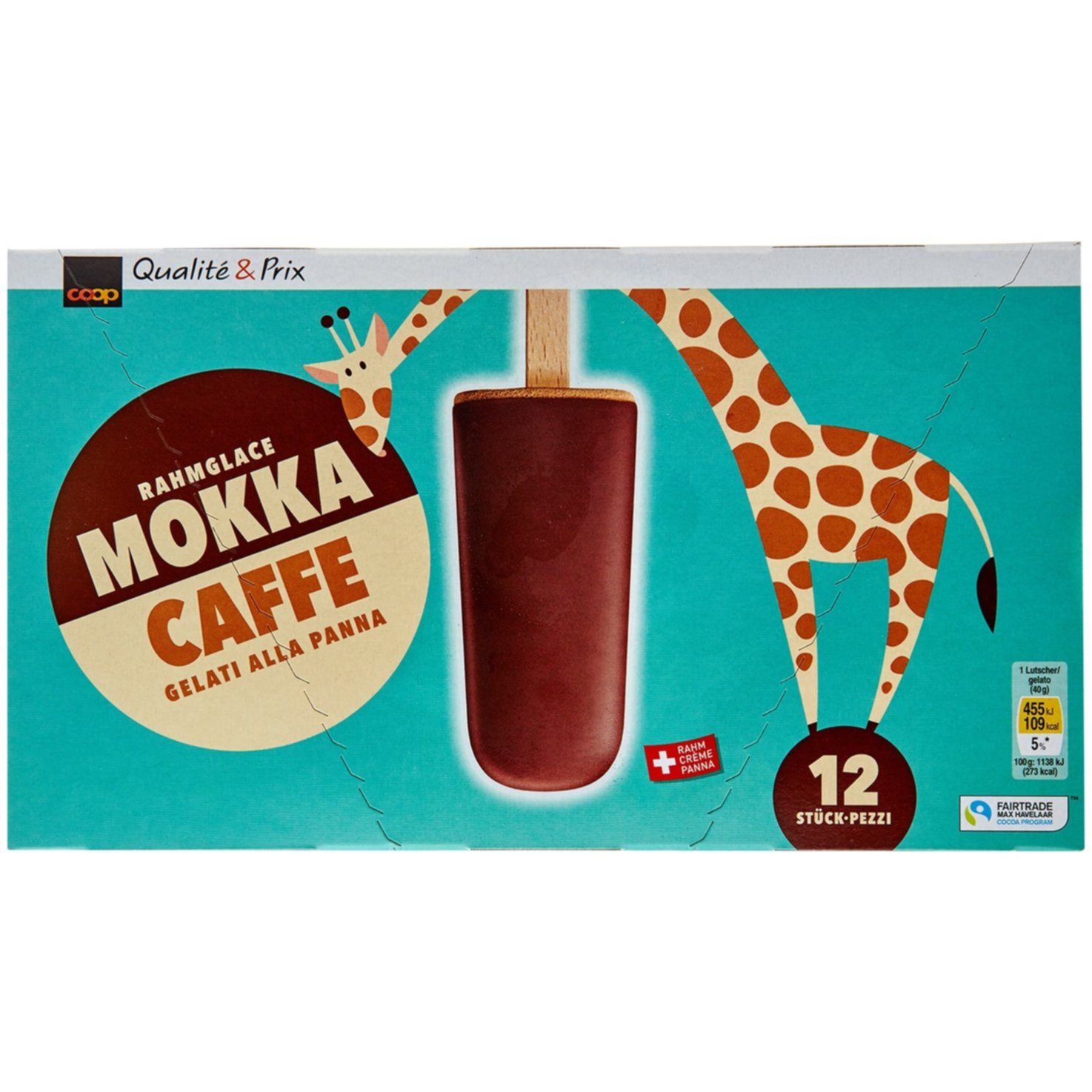 Glace Rahmlutscher Mokka 12x57ml