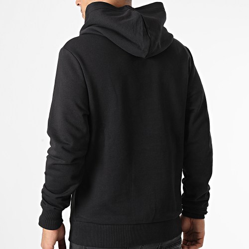 Sweat Capuche Distorted Logo 0075 Noir