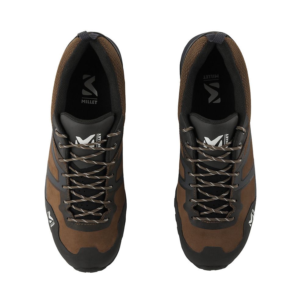 Millet HIKE UP LEATHER GTX - Chaussures randonné Homme leather brown