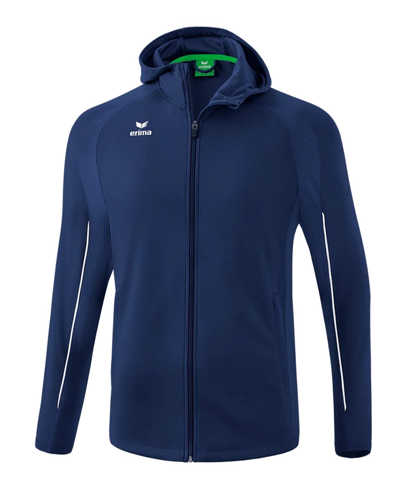 Erima Liga Star hooded jacket blue white