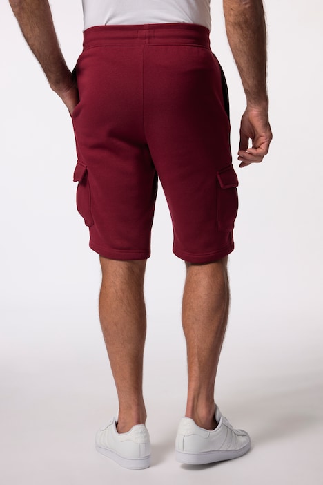 Sweat-Cargobermuda, Elastikbund, Cargotaschen