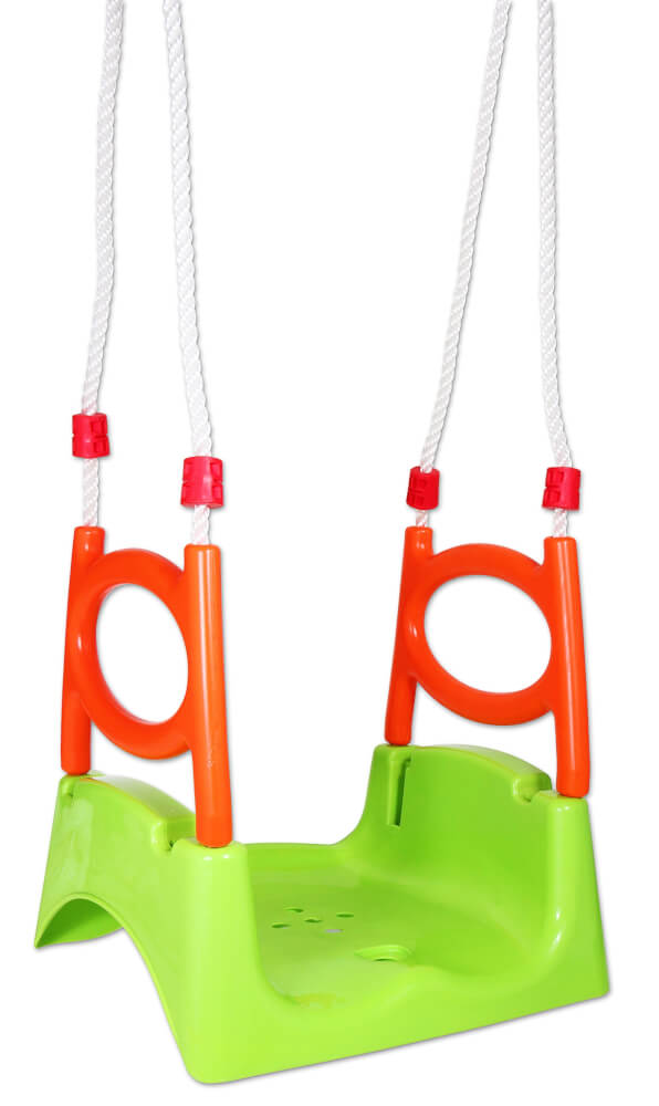 Outdoor active 3 in 1 Schaukel, Maximale Belastbarkeit 40 kg, Outdoorspielzeug, ca. 40x33x150 cm, ab 18 Monaten