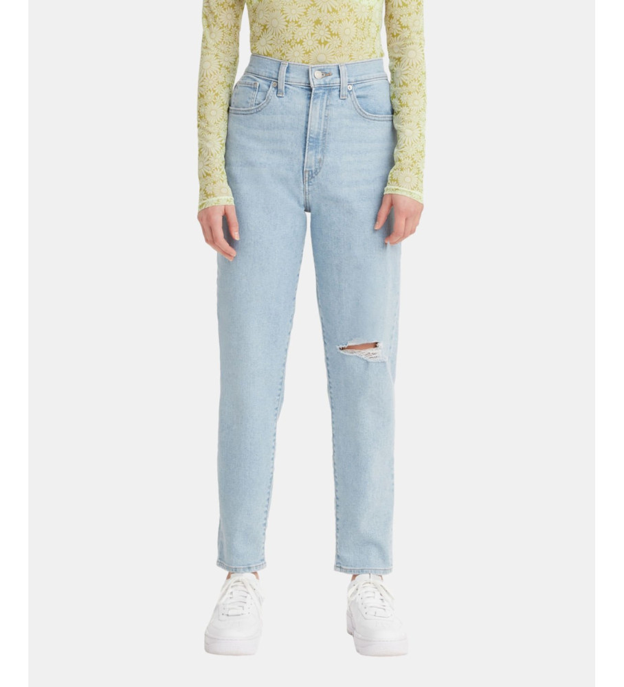 Calça jeans Levi's Mom de cintura alta azul