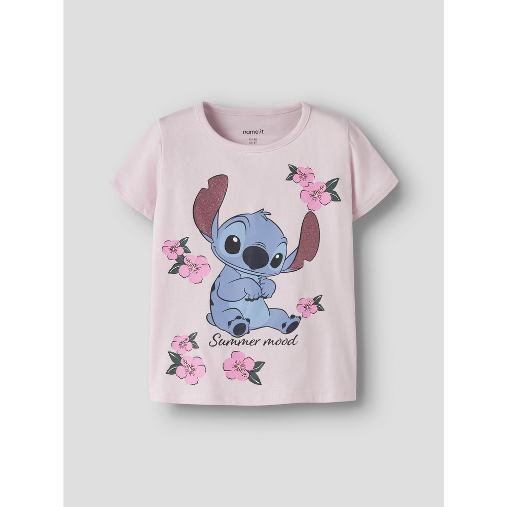 Køb Name It Cradle Pink Nmfann Stitch Ss Nreg Top Box Wdi