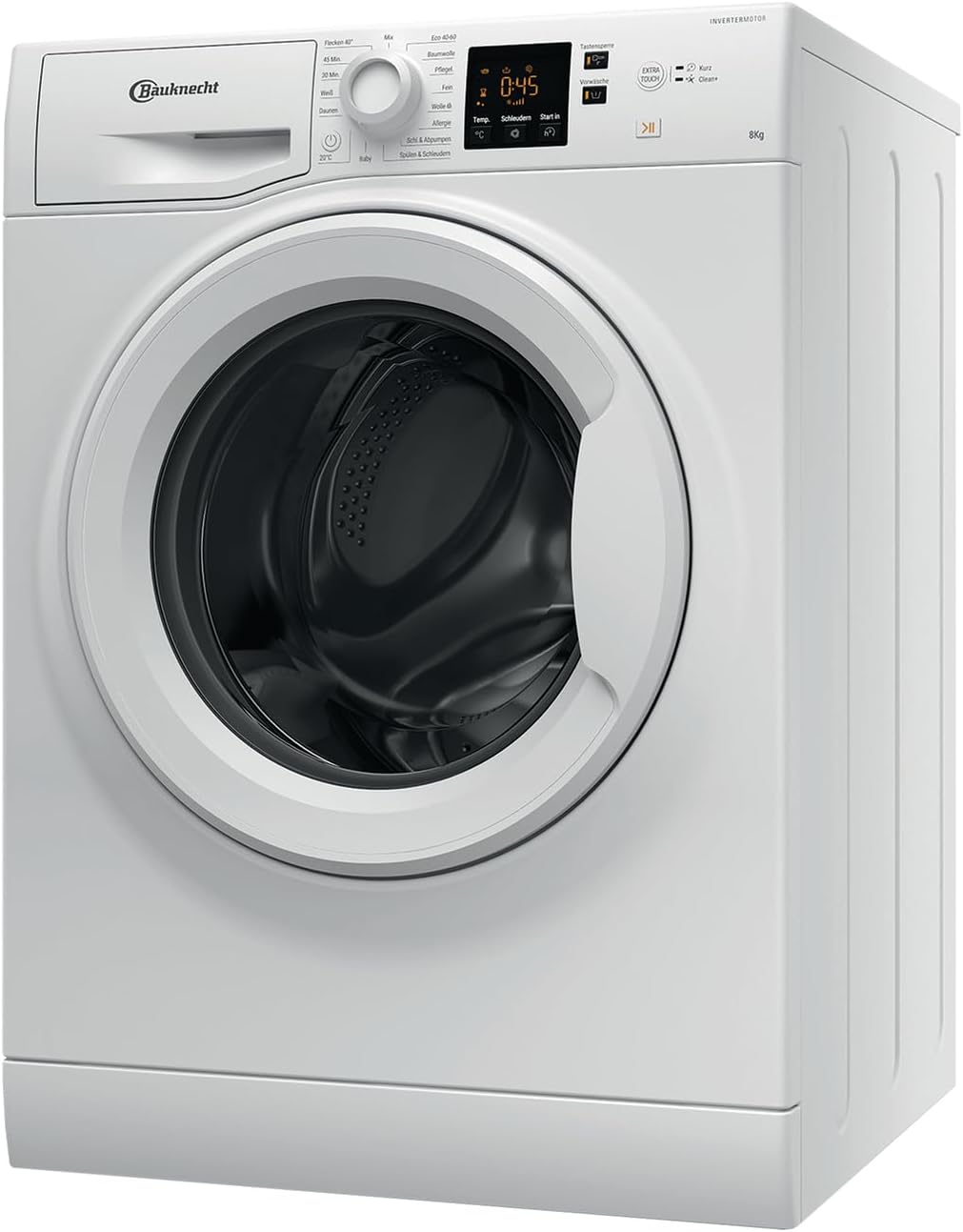 Bauknecht W8 W6400 A Waschmaschine/ 8kg/ Frontlader/Digital Motion-Technologie/AutoClean/Anti-Allergie-Programm/ 1400 U/min, weiß