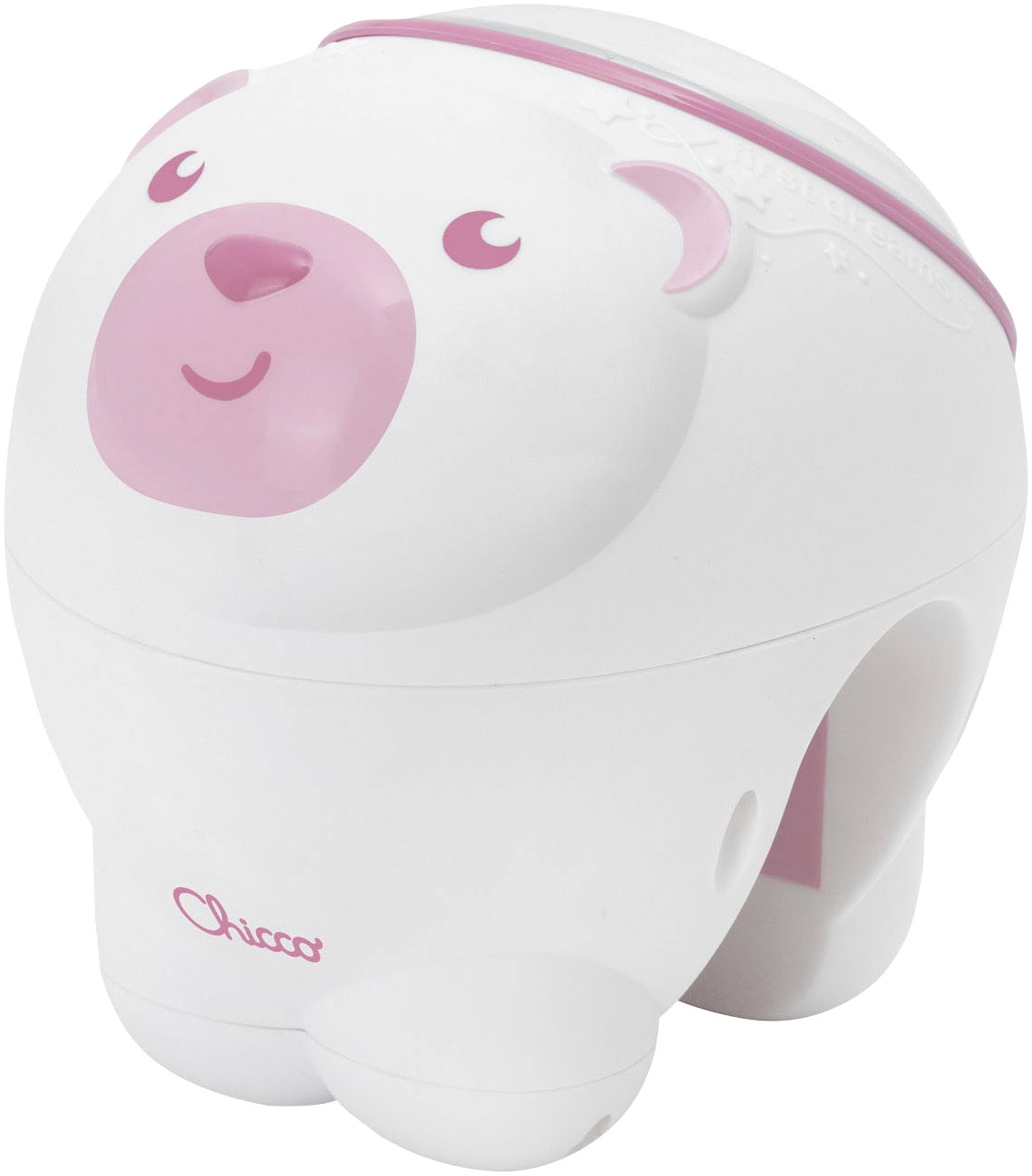 Chicco Nachtlicht »Projektor Eisbär, rosa« Farbwechsler mit Projektor und Soundfunktion