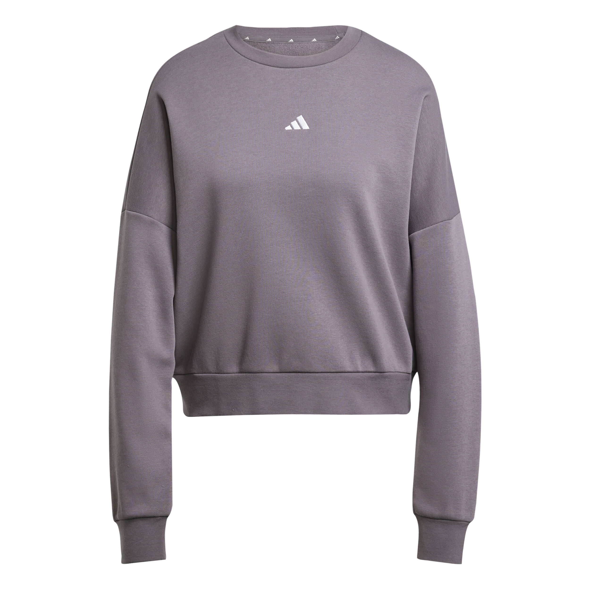 adidas Small Logo Feelcomfy Sweat-shirt Femmes - Gris Foncé