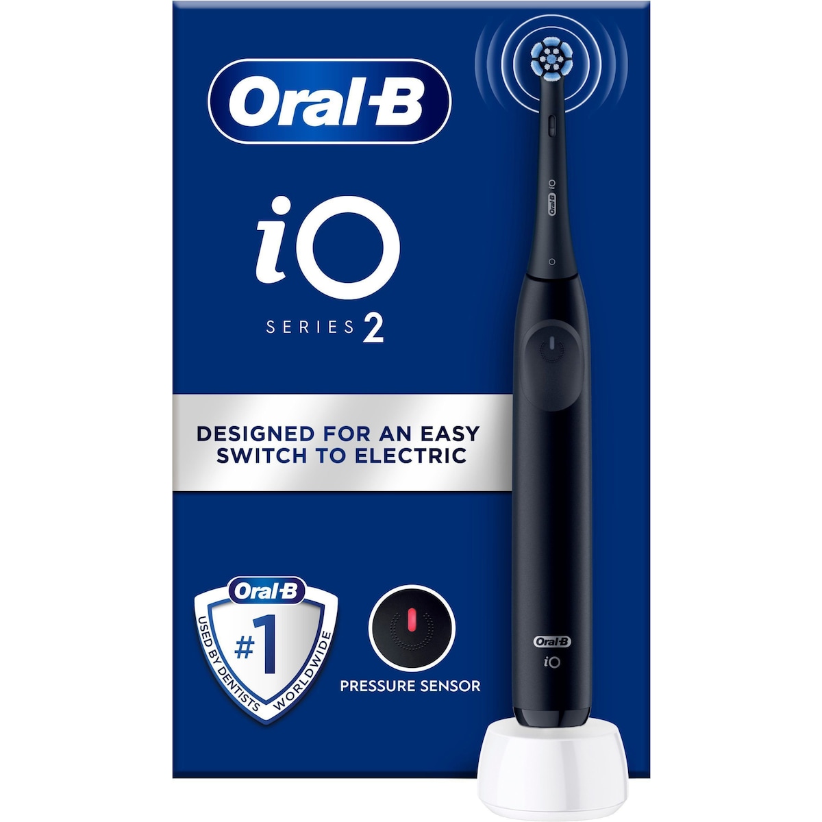 Oral-B iO2 elektrisk tannbørste 612272 (Night black)