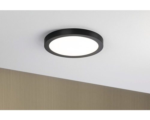 LED plafondlamp 22W 2200 lm 2700K Ø 30 cm Abia zwart