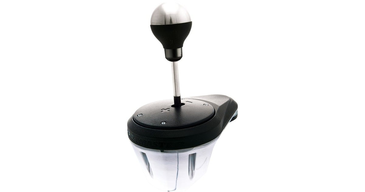 ThrustmasterTH8A Add-On gaming shifter  (Zwart/zilver, Pc, PS5, PS4, Xbox Series X|S, Xbox One)