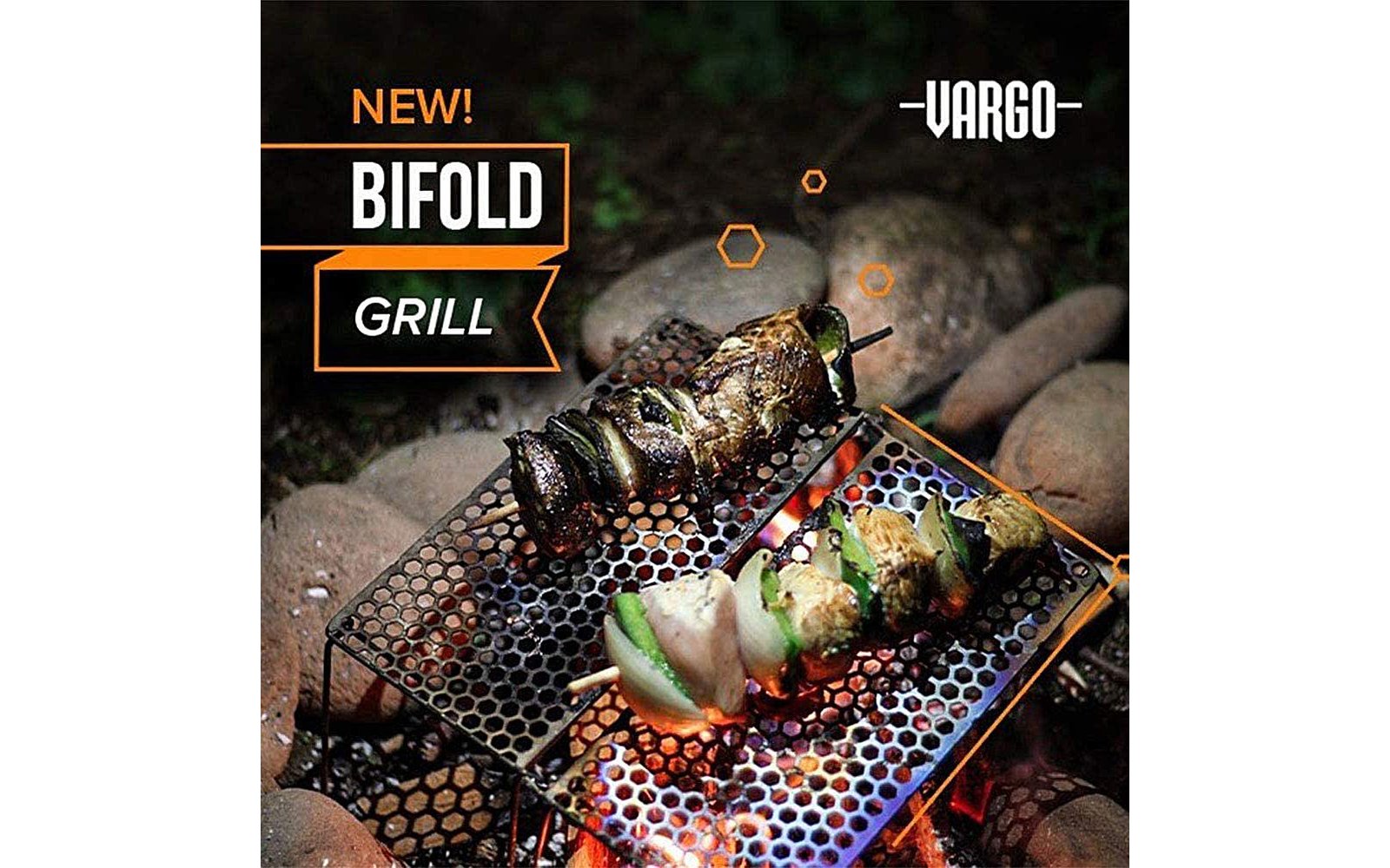 Vargo Biford Grill Klappgrill 20,5 x 20,5 cm