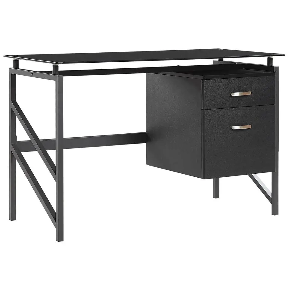 MORITON - Bureau - Zwart - MDF